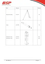 Предварительный просмотр 12 страницы BSP CG 180 Operating Manual