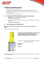 Предварительный просмотр 16 страницы BSP CG 180 Operating Manual