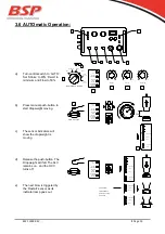 Предварительный просмотр 19 страницы BSP CG 180 Operating Manual