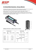 Предварительный просмотр 23 страницы BSP CG 180 Operating Manual