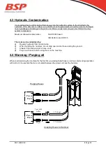 Предварительный просмотр 25 страницы BSP CG 180 Operating Manual