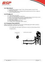 Предварительный просмотр 26 страницы BSP CG 180 Operating Manual