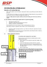 Предварительный просмотр 28 страницы BSP CG 180 Operating Manual