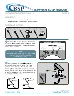 Предварительный просмотр 3 страницы BSP SF390 Installation, Maintenance & Operation Instructions