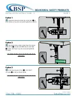 Предварительный просмотр 5 страницы BSP SF390 Installation, Maintenance & Operation Instructions