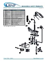 Предварительный просмотр 11 страницы BSP SF390 Installation, Maintenance & Operation Instructions