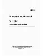 BSPH SH-360 Operation Manual preview