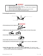 Preview for 9 page of BSR Stinky Feet DUCK Operation Manual