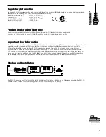 Preview for 7 page of BSS Audio BLU-50 Installation Manual