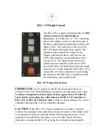 BSS Audio BLU-CP Wiring Instructions preview