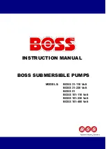 BSS Audio BOSS 101-110 Volt Instruction Manual предпросмотр