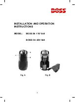 Preview for 4 page of BSS Audio Boss 36-110 Instruction Manual