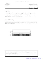 Preview for 7 page of BSS Audio FDS-334T Manual