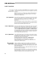 Preview for 12 page of BSS Audio MSR-602 II User Manual