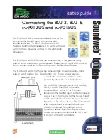 Предварительный просмотр 1 страницы BSS Audio Soundweb London BLU-3 Setup Manual