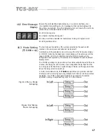 Предварительный просмотр 17 страницы BSS Audio TCS 80X User Manual