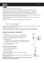 Предварительный просмотр 3 страницы BST 15-3391 Instruction Manual