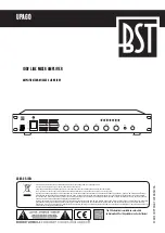 Предварительный просмотр 24 страницы BST 95-1531 Instruction Manual