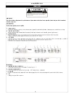 Предварительный просмотр 5 страницы BST DA-180 Owner'S Manual