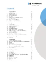 Preview for 2 page of BST FLAMONITEC KLC 21 Operating Manual