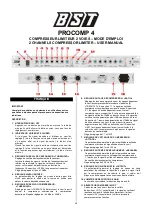 BST PROCOMP 4 User Manual preview