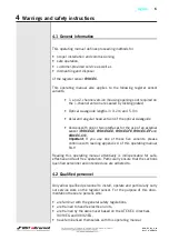 Preview for 9 page of BST RSH-EC Operating Manual