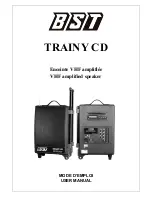 BST TRAINY CD User Manual предпросмотр