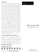 Preview for 7 page of bswish DELUXE LINE User Manual