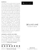 Preview for 9 page of bswish DELUXE LINE User Manual