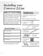 Preview for 7 page of BT 2-Line User Manual