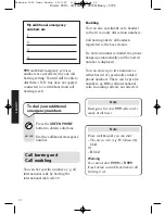 Preview for 34 page of BT 3010 Classic User Manual