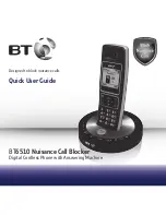 BT 6510 Nuisance Call Blocker Quick User Manual preview