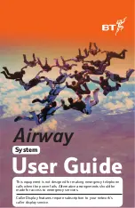 BT Airway User Manual preview