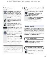 Preview for 9 page of BT ALARM CLOCK RADIO User Manual