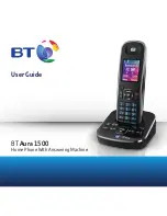 Предварительный просмотр 1 страницы BT Aura 1500 User Manual