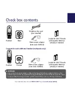 Preview for 3 page of BT Aura 1500 User Manual