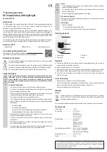 Предварительный просмотр 2 страницы BT BT-2369288 Operating Instructions