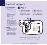 Preview for 4 page of BT BT1600 Quick Setup And User Manual