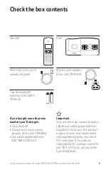 Preview for 3 page of BT BT3110 Quick Setup And User Manual