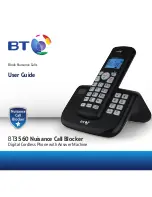 Предварительный просмотр 1 страницы BT BT3560 User Manual