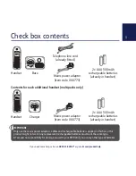 Preview for 3 page of BT BT3920 Quick Setup And User Manual