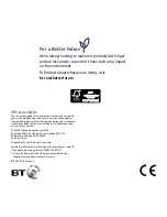 Предварительный просмотр 36 страницы BT BT6590 Quick User Manual