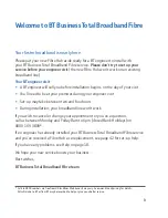 Preview for 5 page of BT Business Total Broadband Fibre User Manual