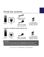 Preview for 3 page of BT CALLER DISPLAY 1000 Quick Setup And User Manual