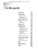 Preview for 6 page of BT Caller Display 1500 User Manual