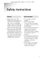 Preview for 8 page of BT Caller Display 1500 User Manual