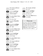 Preview for 12 page of BT Caller Display 1500 User Manual