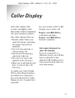 Предварительный просмотр 14 страницы BT Caller Display 1500 User Manual