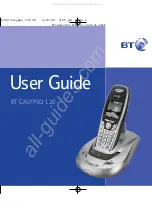 BT CALYPSO 120 User Manual preview