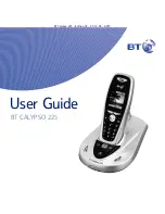 Предварительный просмотр 1 страницы BT CALYPSO 225 User Manual